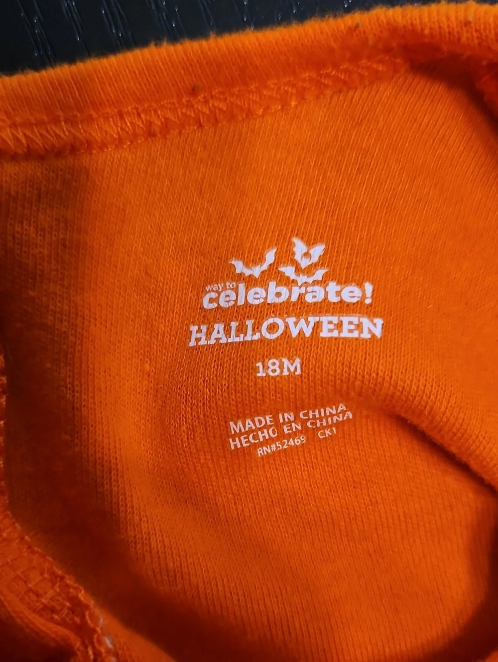 Orange Pumpkin Tutu Bodysuit Costume